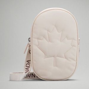 Lululemon Team Canada Olympic Legacy Crossbody Bag Cream